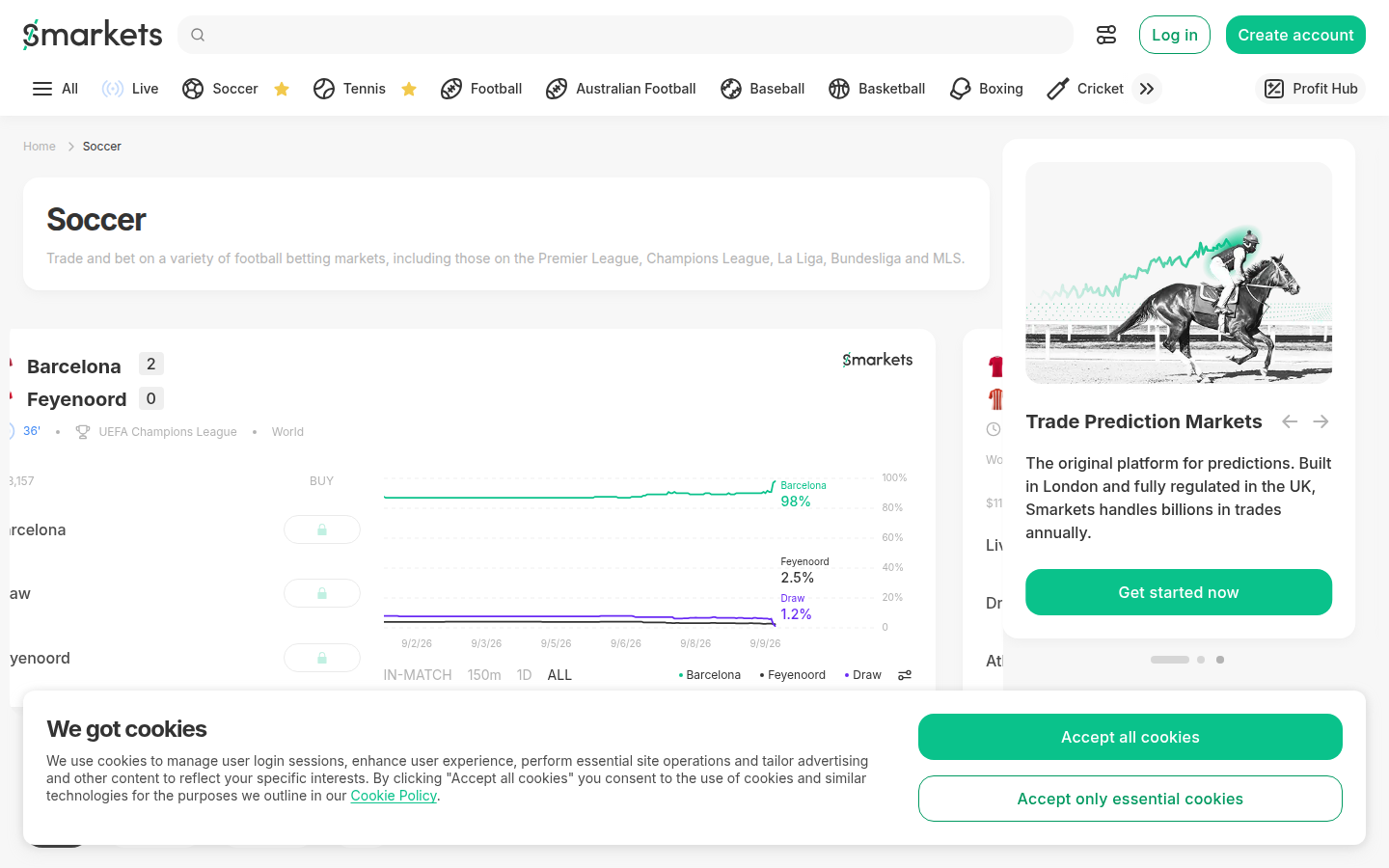 smarkets markets